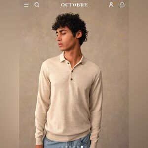 OCTOBRE merino wool sweater